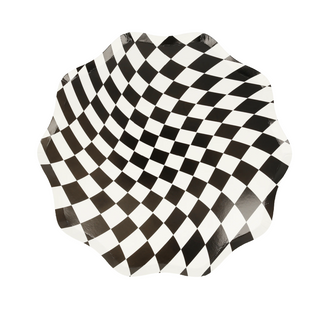 Checker Dinner Party Plates