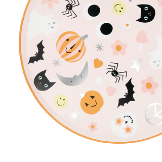 Groovy Halloween Icon Party Plates
