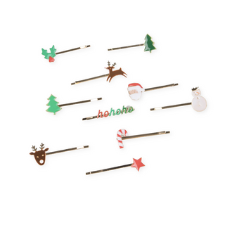 Meri Meri Enamel Christmas Hair Slides