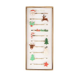 Meri Meri Enamel Christmas Hair Slides