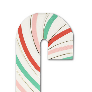 Striped Candy Cane Party Napkins