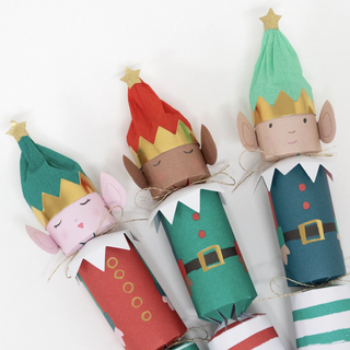 Christmas Elf Crackers on DLK by Meri Meri