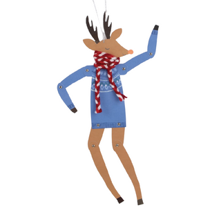 Reindeer Dancing Christmas Card