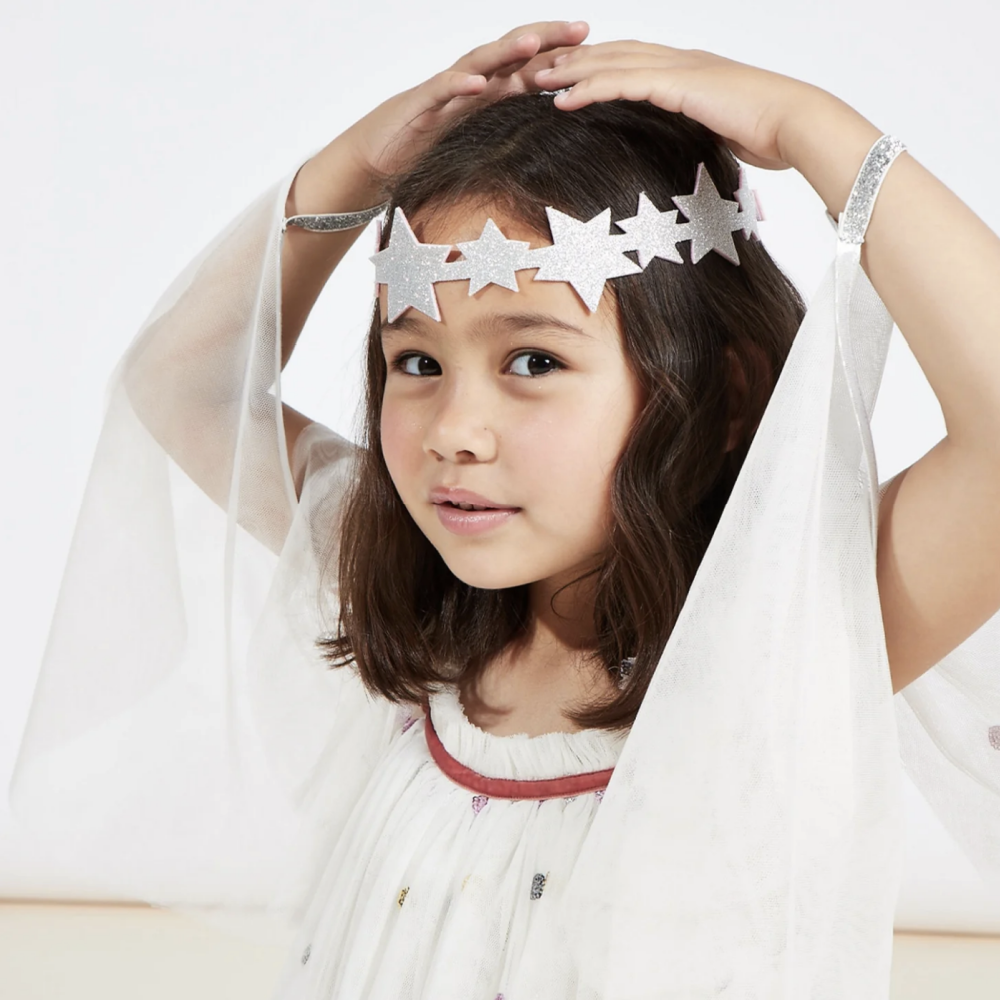 Meri Meri Sequin Tulle Angel Costume 5-6 years Meri Meri Sequin Tulle Angel Costume 5-6 years