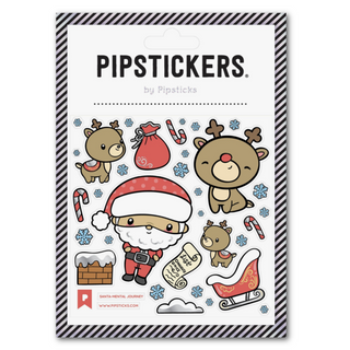 Holiday Santa-Mental Journey Stickers