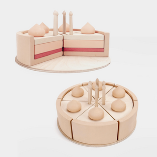 Sabo Concept Pink Meringe Cake Play Food on DLK