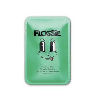 Flossie Chocolate Mint Cotton Candy Party Favors on DLK