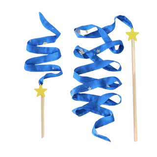 Star Streamer Wands for open ended play and dress up!