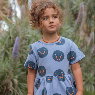 Olive and the Captain Kids Faces Dress on DLK