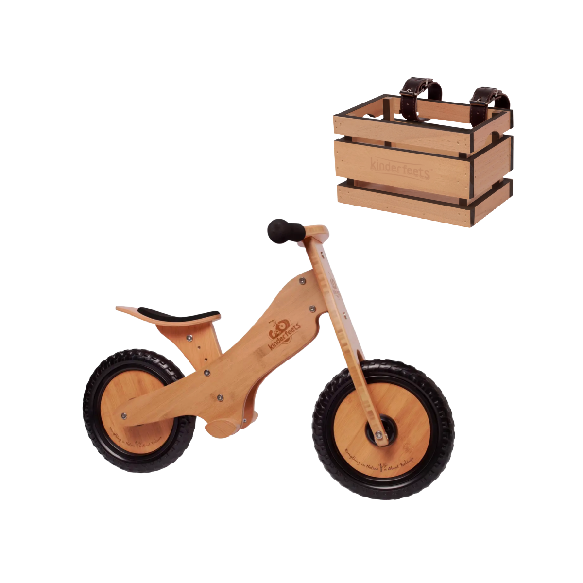 Kinderfeets retro best sale wooden balance bike