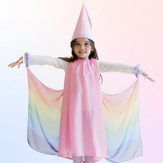 Fairy Princess Silk Dress Up Costume Set