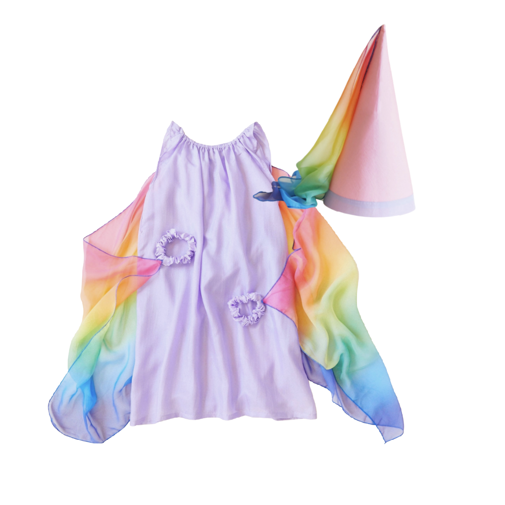 Fairy Princess Silk Dress Up Set for kids on DLK Fairy Princess Silk Dress Up Set for kids on DLK