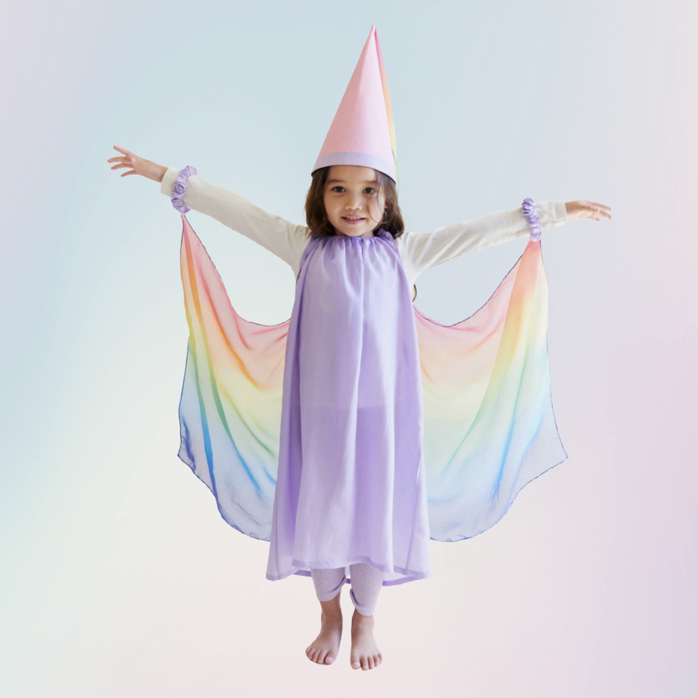 Fairy Princess Silk Dress Up Set for kids on DLK Fairy Princess Silk Dress Up Set for kids on DLK