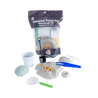 Dinosaur Fossil Natural Playdough Kit on DLK