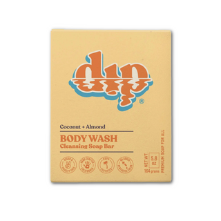 Body Wash Cleansing Soap Bar - Coconut Almond Dip on Design Life Kids