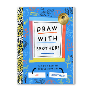 Draw With Brother Coloring Book Bushel & Peck on Design Life Kids