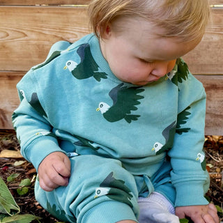 Organic Eagle Sweatshirt for babies & toddlers at Design Life Kids