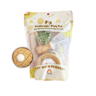 Earth Grown KidDough Apple Pie Play Kit at Design Life Kids