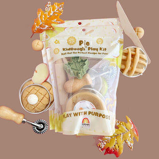 Earth Grown KidDough Apple Pie Sensory Kit at Design Life Kids