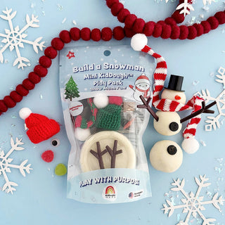 EarthGrown Snowman Sensory Playdough Kits at Design Life Kids
