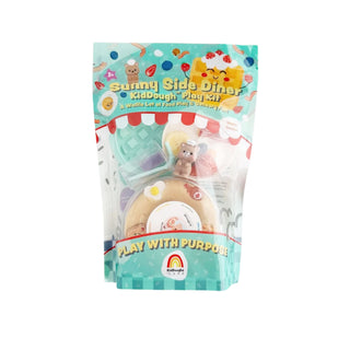 Earth Grown KidDough Sunny Side Diner Play Kit at Design Life Kids