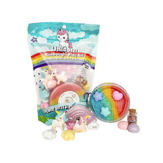 Earth Grown KidDough Rainbow Unicorn Kit at Design Life Kids
