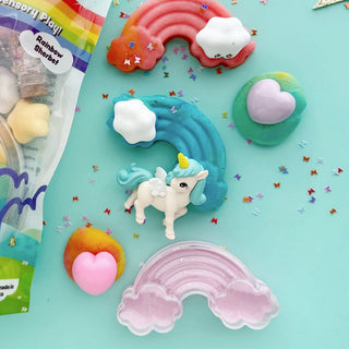 Earth Grown KidDough Rainbow Unicorn Kit at Design Life Kids