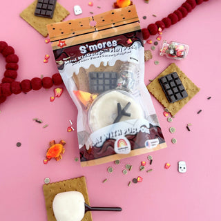 Marshmallow S'mores Sensory Playdough Kits at Design Life Kids