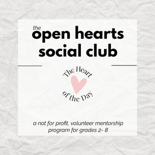 The Open Hearts Social Club The Open Hearts Social Club on Design Life Kids
