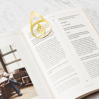 Metal Bookmark Nazar Evil Eye at DLK