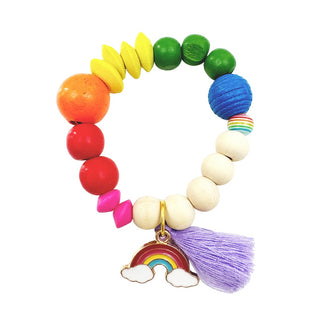 Rainbow Bracelet Hazel & Ollie on Design Life Kids