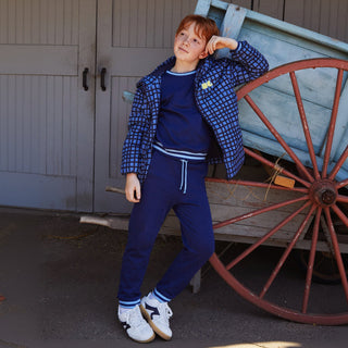 MC Navy Sweatshirt Mon Coeur on Design Life Kids