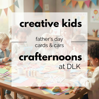 Father’s Day Cars & Cards Crafternoon at DLK Design Life Kids
