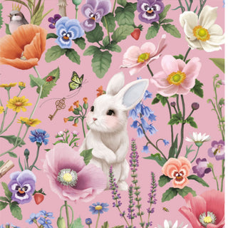Fleur Harris Garden of Bunnies Wallpaper Collection at Design Life Kid…