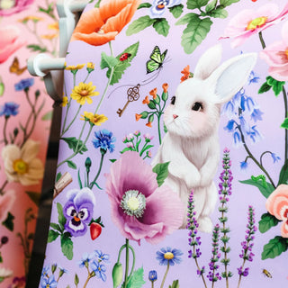 Fleur Harris Garden of Bunnies Wallpaper Collection at Design Life Kid…
