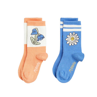 Mini Rodini Flower Socks for Kids at DLK
