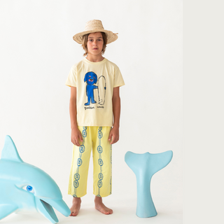 Fresh Dinosaurs Dog Surfer T-Shirt on DLK on Design Life Kids
