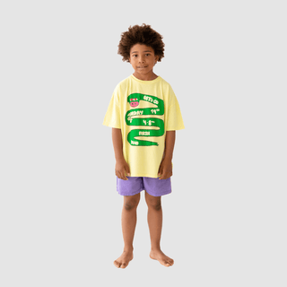 Fresh Dinosaurs Kids Snake T-Shirt on DLK on Design Life Kids