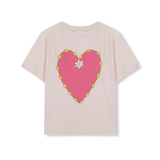 Fresh Dinosaurs Kids Corazon Heart T-Shirt on DLK on Design Life Kids