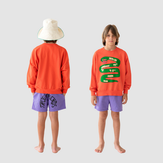 Fresh Dinosaurs Kids Snake Sweatshirt on Design Life Kids
