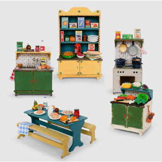 Sam & Julia Mouse Mansion Dollhouse Furniture at DLK

