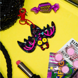 Halloween Bat Keychain at Design Life Kids / DLK