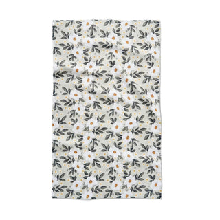 Geometry Painted Flowers Towels at Design Life Kids