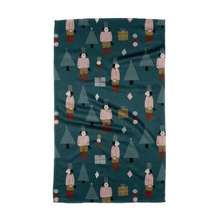Geometry Holiday Tea Towels at DLK