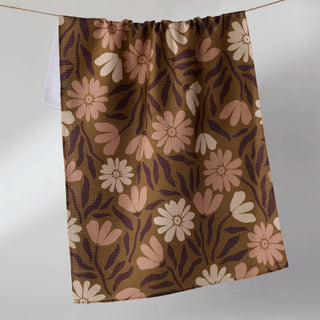 Geometry Fall Floral Sweet Meadowlane Tea Towel at DLK
