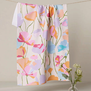 Geometry Sunlit Garden Tea Towel at DLK