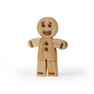 Boyhood Gingerbread Man, Large Oak NORMODE on Design Life Kids
