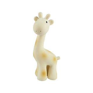 Natural Rubber Giraffe Teething, Bath Toy & Rattle at Design Life Kids