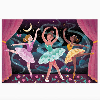 Glow in the Dark Ballet Dancers Puzzle at Design Life Kids