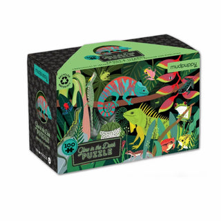 Glow in the Dark Frogs & Lizards Puzzle at Design Life Kids